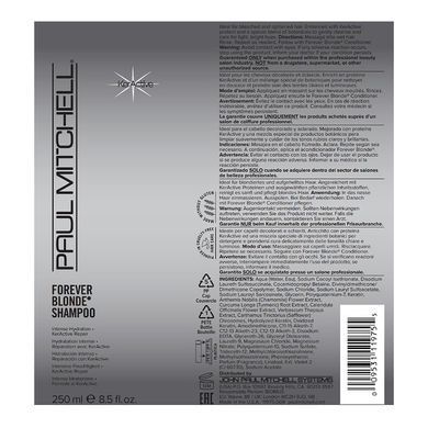 Шампунь для світлого волосся Paul Mitchell Forever Blonde Shampoo 250 мл - основне фото