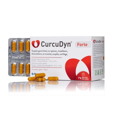 Диетическая добавка для поддержки иммунитета Metagenics CurcuDyn Forte 90 капсул - основное фото