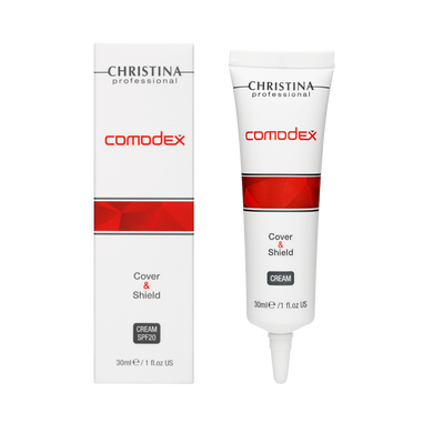 Солнцезащитный крем с тонирующим эффектом Christina Comodex Cover & Shield Cream SPF 20 30 мл - основное фото