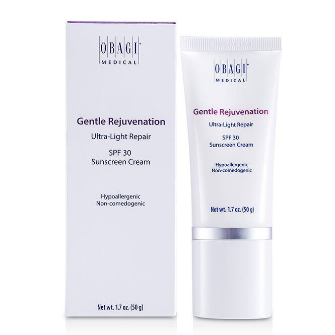 Легкий сонцезахисний крем SPF 30 Obagi Gentle Rejuvenation Ultra-Light Repair SPF 30 Sunscreen Cream 50 мл - основне фото