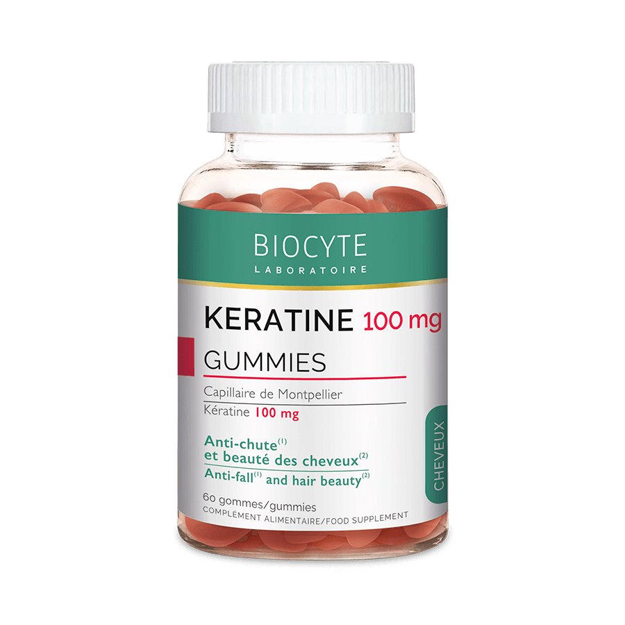 Харчова добавка проти випадіння волосся Biocyte Keratine Gummies 60 шт - основне фото