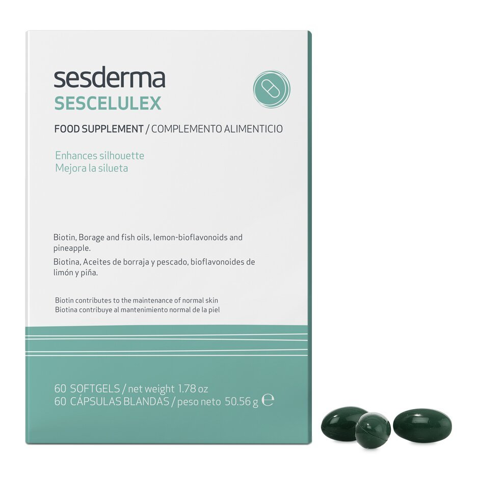 Пищевая добавка Sesderma Sescelulex Food Supplement 60 капсул - основное фото