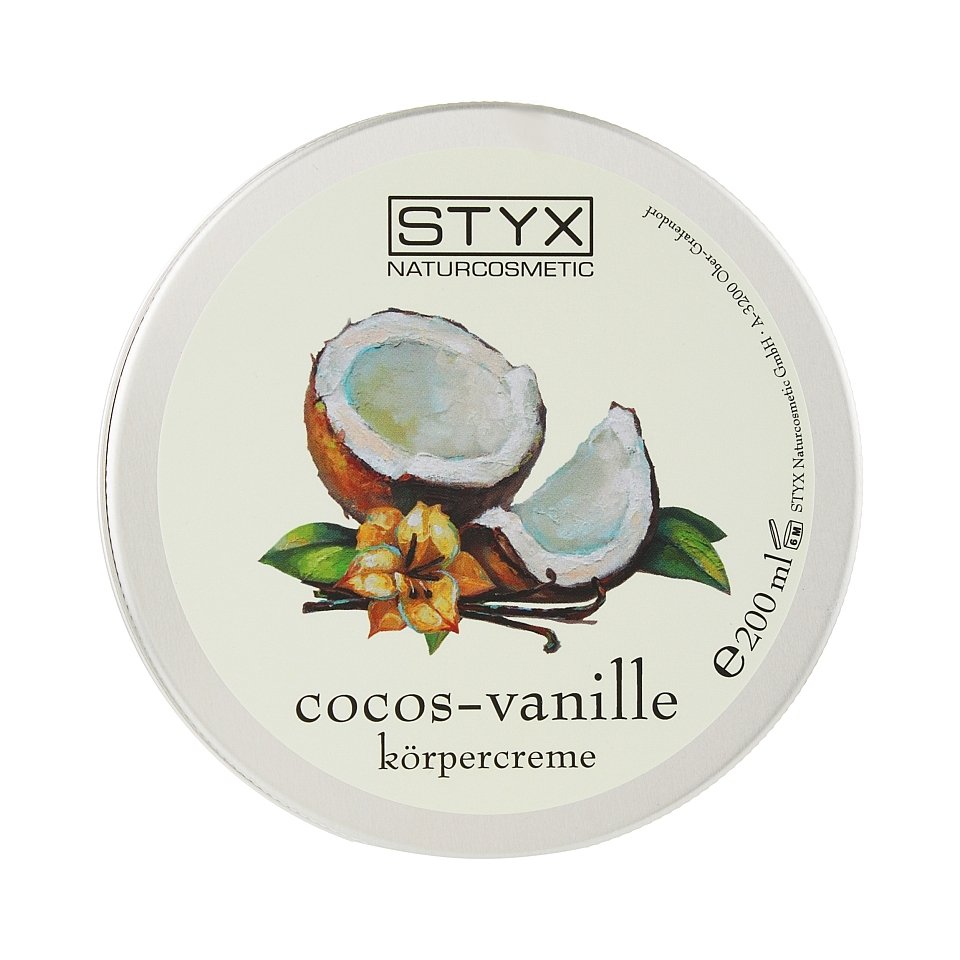 Крем для тела «Кокос-Ваниль» STYX Naturcosmetic Kunst der Korperpflege Coconut-Vanilla Body Cream 200 мл - основное фото