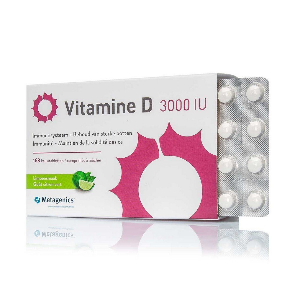 Витамин D Metagenics Vitamin D 3000 IU 168 шт - основное фото