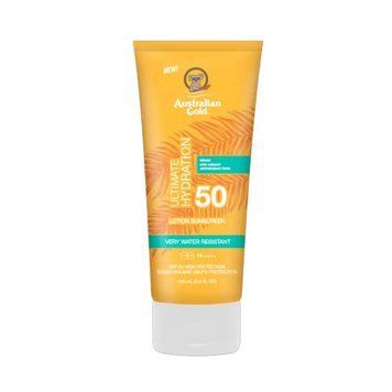 Водостійкий сонцезахисний лосьйон Australian Gold Ultimate Hydration SPF 50 Lotion Sunscreen 100 мл - основне фото