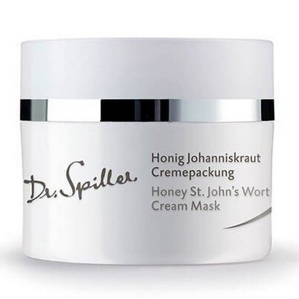 Увлажняющая и успокаивающая крем-маска с маслом зверобоя Dr. Spiller Honey St.John’s Wort Cream Mask 50 мл - основное фото