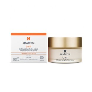 Увлажняющий крем для лица с витамином C Sesderma C-Vit Moisturizing Face Cream 50 мл - основное фото