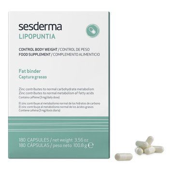 Пищевая добавка Sesderma Lipopuntia Body Weight Control Food Supplement 180 капсул - основное фото