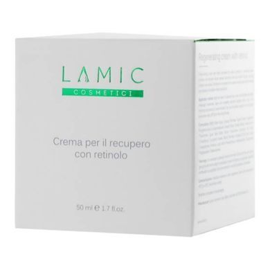Відновлювальний крем з ретинолом Lamic Cosmetici Crema Per Il Recupero Con Retinolo 50 мл - основне фото