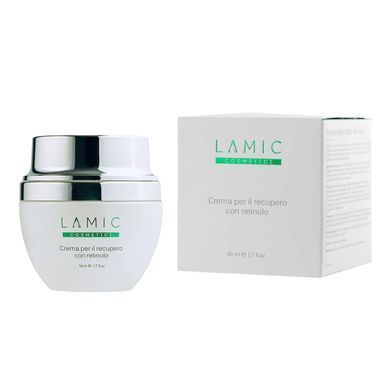 Відновлювальний крем з ретинолом Lamic Cosmetici Crema Per Il Recupero Con Retinolo 50 мл - основне фото