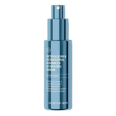 Увлажняющая сыворотка Allies of Skin Beta Glucan & Resveratrol Advanced Hydrating Serum 30 мл - основное фото