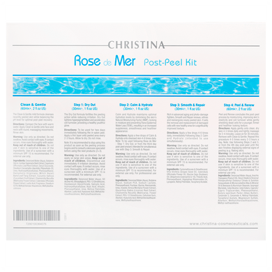 Набор «Роз де Мер» для постпилингового ухода Christina Rose De Mer Post Peeling Kit - основное фото