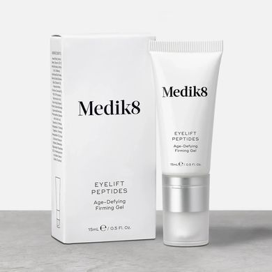 Укрепляющий гель для зоны вокруг глаз Medik8 Eyelift Peptides Age-Defying Firming Gel 15 мл - основное фото