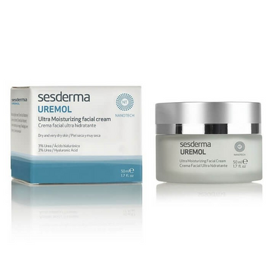 Ультразволожувальний крем для обличчя Sesderma Uremol Ultra Moisturizing Facial Cream 50 мл - основне фото