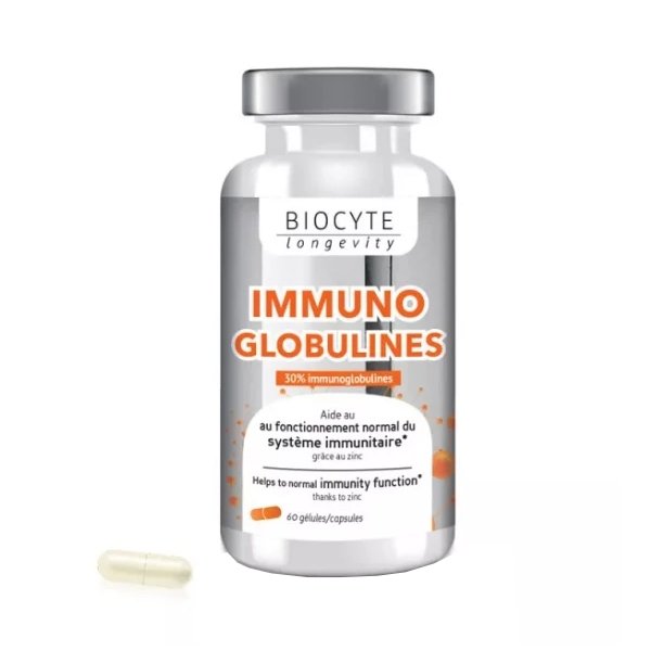 Харчова добавка для імунної системи Biocyte Immunoglobulines 60 шт - основне фото