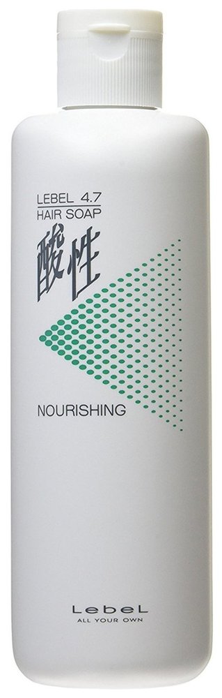 Зволожувальний шампунь для тонкого і блондинистого волосся «Перли» Lebel PH 4.7 Nourishing Soap 400 мл - основне фото