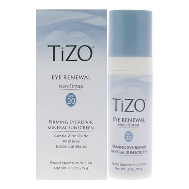 Сонцезахисний крем для зони навколо очей SPF 20 TiZO Eye Renewal Non-Tinted SPF 20 15 г - основне фото