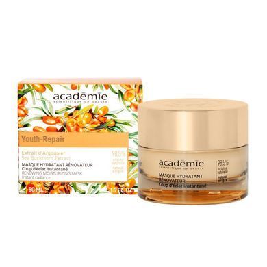 Оновлююча зволожуюча маска з ефектом пілінгу Academie Youth Repair Renewing Moisturizing Mask 50 мл - основне фото