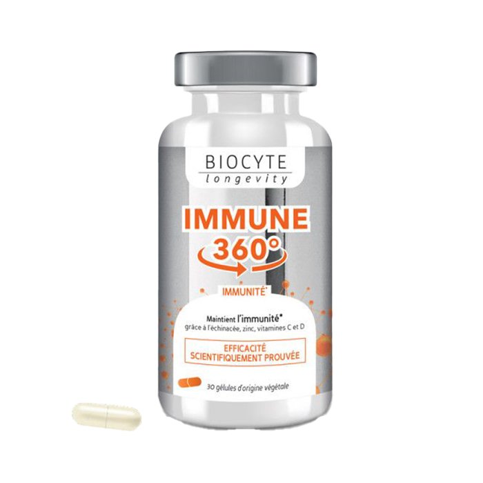 Харчова добавка для покращення стану організму Biocyte Immune 360 30 шт - основне фото
