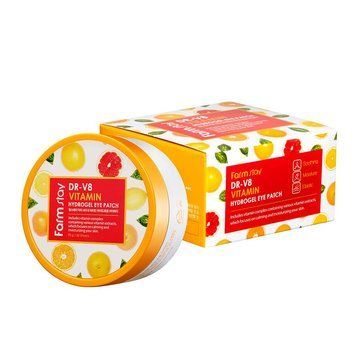 Патчи для глаз FarmStay DR-V8 Vitamin Hydrogel Eye Patch 60 шт - основное фото