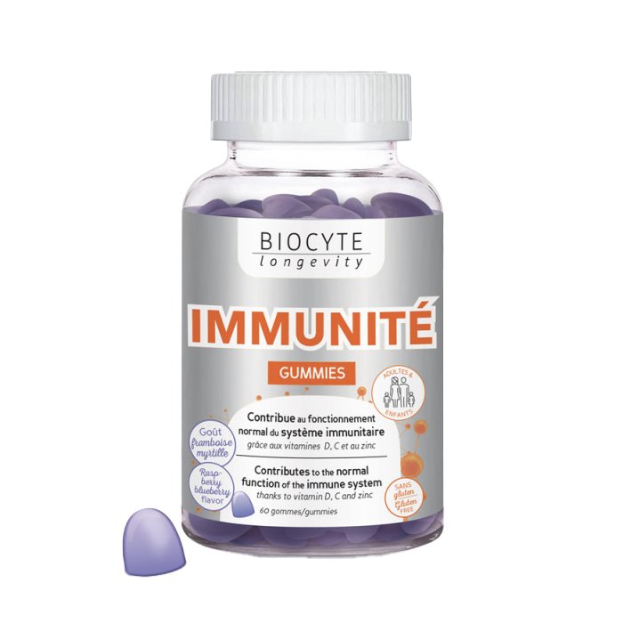 Харчова добавка для зміцнення імунітету Biocyte Immunite Gummies 60 шт - основне фото
