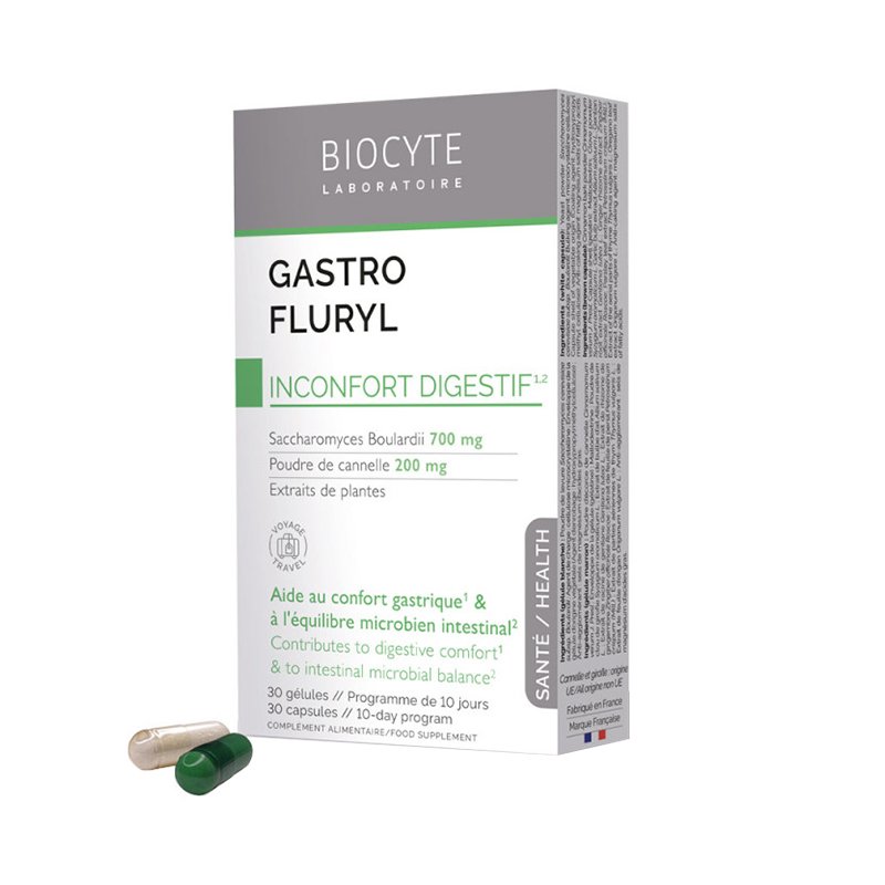 Пищевая добавка для нормализации работы кишечника Biocyte Gastrofluryl 30 шт - основное фото