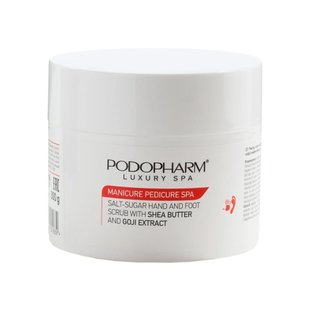 Сахарно-солевой пилинг для рук и ног Podopharm Professional Salt And Sugar Scrub 300 г - основное фото