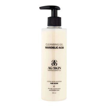 Очищающий гель с миндальной кислотой AG SKIN 3 Step Acid System For Acne Cleansing Gel Mandelic Acid 230 мл - основное фото