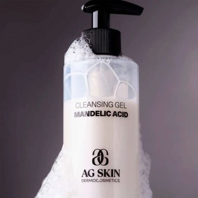 Очищувальний гель з мигдальною кислотою AG SKIN 3 Step Acid System For Acne Cleansing Gel Mandelic Acid 230 мл - основне фото