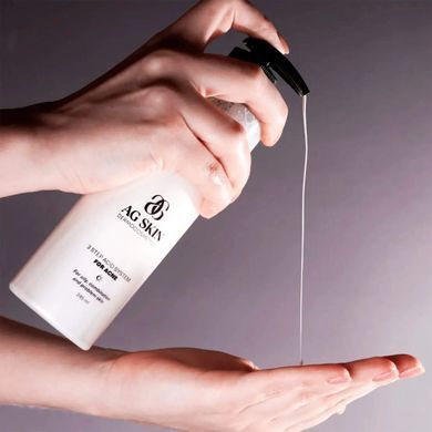 Очищувальний гель з мигдальною кислотою AG SKIN 3 Step Acid System For Acne Cleansing Gel Mandelic Acid 230 мл - основне фото
