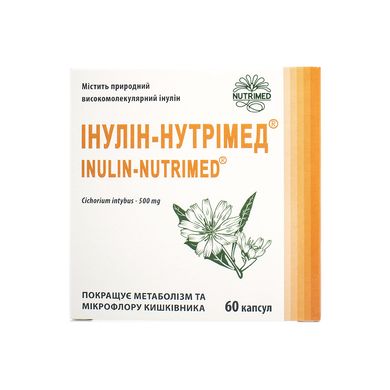 Комплекс для регуляции работы кишечника Инулин-Нутримед Inulin-Nutrimed 60 шт - основное фото