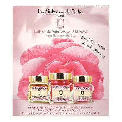 Набор для лица с ароматом розы La Sultane De Saba Rose Face Set - основное фото