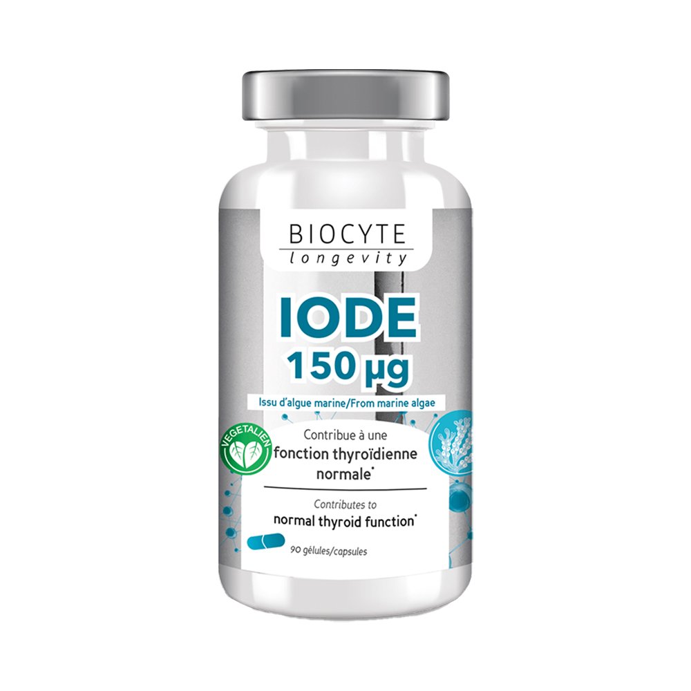 Пищевая добавка для щитовидной железы Biocyte Iode Vegetale 90 шт - основное фото
