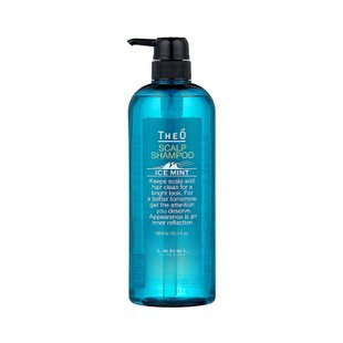 Охлаждающий шампунь для мужчин Lebel TheO Scalp Shampoo Ice Mint 600 мл - основное фото