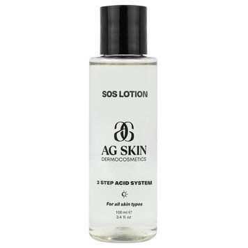 Лосьон с азелаиновой кислотой AG SKIN 3 Step Acid System For Acne SOS Lotion Azelaic Salicylic Acids 100 мл - основное фото