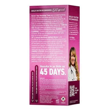 Жіноча піна для зміцнення волосся BosleyMD Women's Revive+ Densifying Treatment Foam 60 г - основне фото