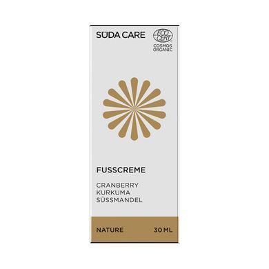 Увлажняющий крем для ног с экстрактом хмеля и ценными маслами Suda Care Fusscreme 30 мл - основное фото