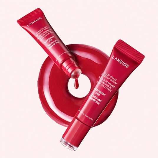 ᐉ Тінт-сироватка для губ «Малиновий джем» Laneige Glaze Craze