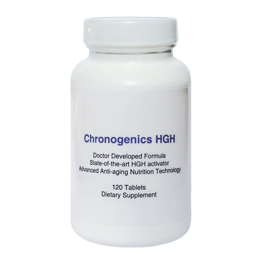 Антивозрастная пищевая добавка Chronogenics HGH 40+ 120 шт - основное фото