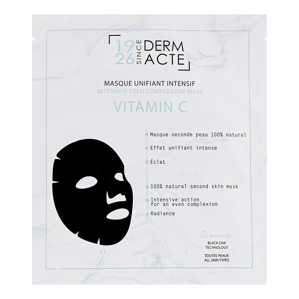 Інтенсивна вирівнювальна маска з вітаміном С Academie Derm Acte Intensive Even Complexion Mask 1 шт - основне фото