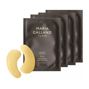 Золотые патчи для глаз Maria Galland 1000 Mille The Eye Contour Patches 4x2 мл - основное фото