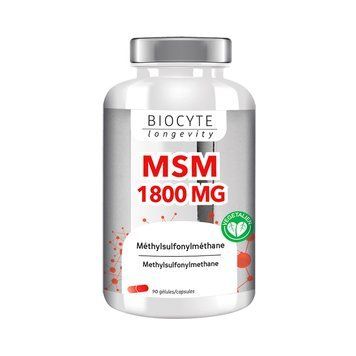Харчова добавка проти болю у суглобах Biocyte MSM 1800 90 шт - основне фото