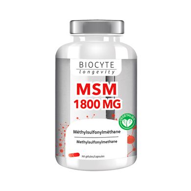 Харчова добавка проти болю у суглобах Biocyte MSM 1800 90 шт - основне фото
