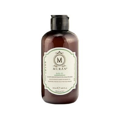 Зволожувальний шампунь для всіх типів волосся Muran Daily 03 Delicate Moisturizing Shampoo 250 мл - основне фото