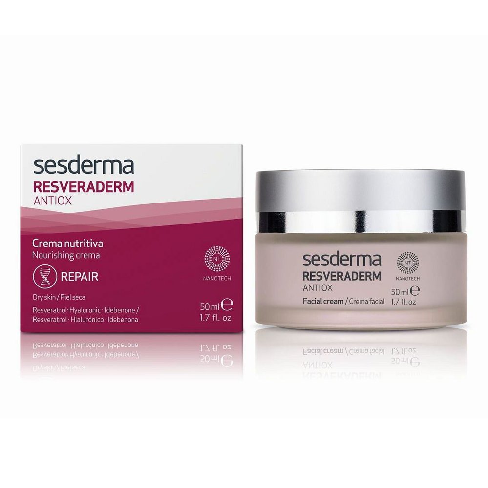 Антиоксидантний живильний крем Sesderma Resveraderm Antiox Nourishing Facial Cream 50 мл - основне фото