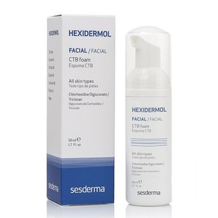 Дезинфицирующая пенка Sesderma Hexidermol CTB Foam 50 мл - основное фото