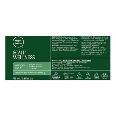 Сыворотка для жирной кожи головы Paul Mitchell Tea Tree Scalp Wellness Oily Scalp Serum 55 мл - основное фото