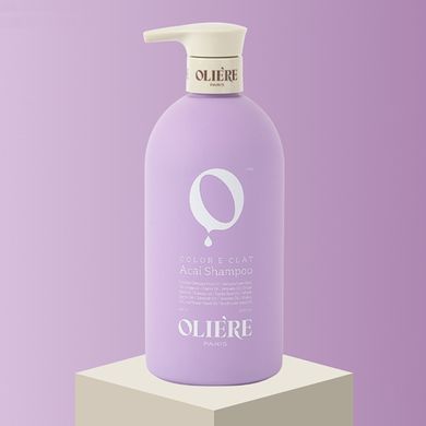 Шампунь для нейтрализации желтизны OLIE'RE PARIS Color E'Clat Acai Hair Shampoo 500 мл - основное фото