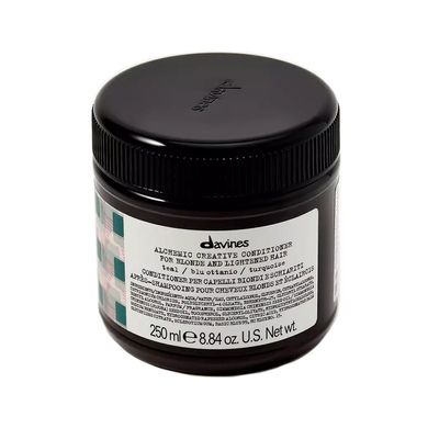 Бірюзовий кондиціонер для посилення кольору волосся Davines Alchemic Creative Conditioner Teal 250 мл - основне фото