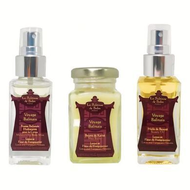 Подарочный набор для тела &laquo;Бали&raquo; La Sultane De Saba Voyage Balinais Body Gift Set with Mist - основное фото